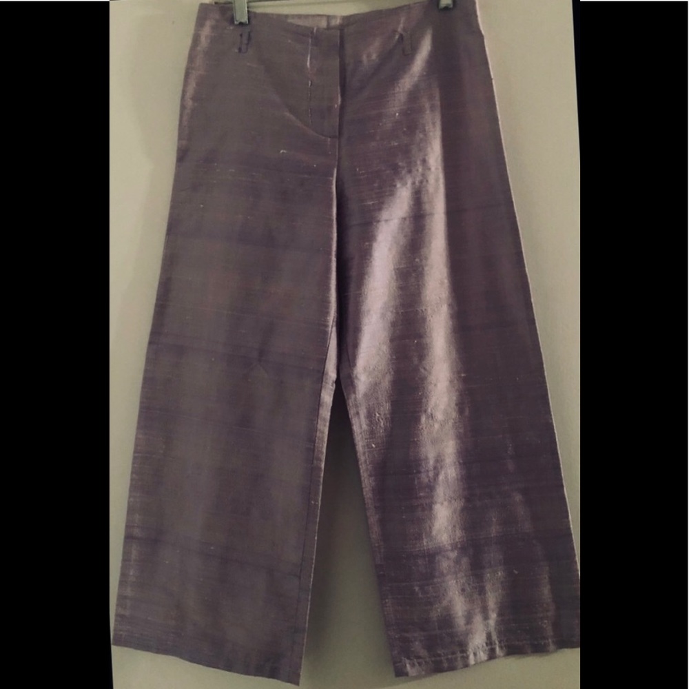 Supply & Demand Brushed Silk Wide Leg Cropped Sz 4